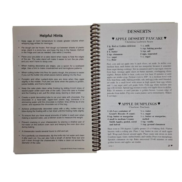 Seller Family Favorites Recipe Book 2011 Cooking Collection Michigan Indiana - Picture 2 of 7